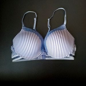 Tommy Hilfiger bra, 36C, blue and white stripe